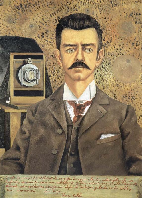 Frida Kahlo Portrait of Don Guillermo Kaahlo